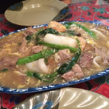 Malay Restaurant - Wat tan hor - egg gravy noodle - Malaysian Near Me - Flushing, New York