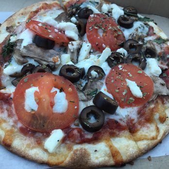 MOD Pizza - Mini ($4.87, no tax) = red sauce, ricotta, mozzarella, feta, garlic, fresh basil, mushrooms, olives, tomato, salt/pepper, oregano, rosemary - Pizza Near Me - Portland, Oregon MOD Pizza - Mini ($4.87, no tax) = red sauce, ricotta, mozzarella, feta, garlic, fresh basil, mushrooms, olives, tomato, salt/pepper, oregano, rosemary - Pizza Near Me - Portland, Oregon