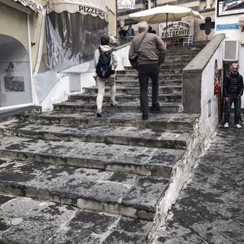 Taverna degli Apostoli - The stairway leading up to the restaurant - Italian Near Me - Amalfi, SA