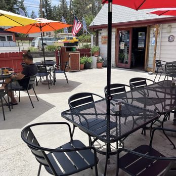 Broadway Cafe - Outdoor seating - Burgers Near Me - Big Bear City, California