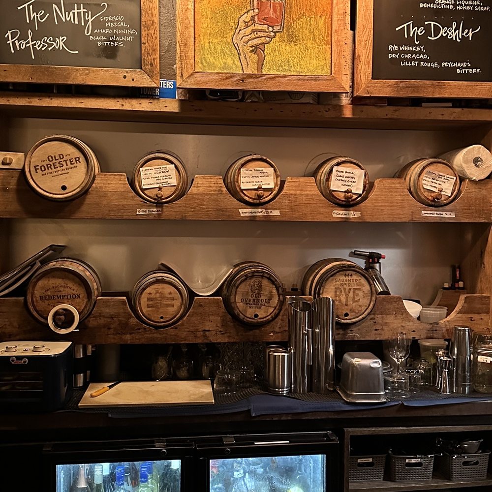 Barrel - Barrel aging. - New American Near Me - Washington, DC, District of Columbia