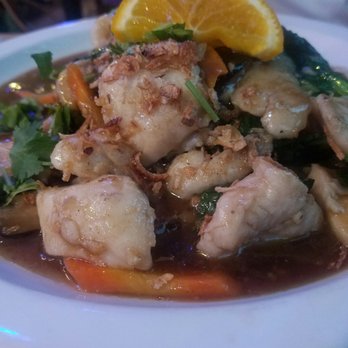 Pad Thai Cafe - Swai Lard Na is tasty! - Thai Near Me - Murfreesboro, Tennessee