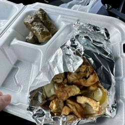 Baba Ghannouj Mediterranean Bistro - Chicken Shawirma Wrap Combo