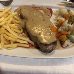 Carlos V - Rumpsteak with Peppersauce