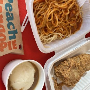 Jollibee - 2 pcs combo + Jolly Spaghetti - Chicken Shop Near Me - Waipahu, Hawaii