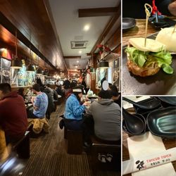Tamashii Red - Inside seating, pork buns