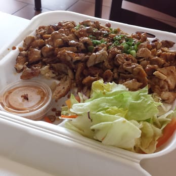 Bom Bom Grill - Teriyaki chicken plate. - Asian Fusion Near Me - Bellflower, California