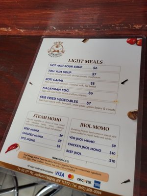 Menu photo 4 Chef CBTM Bistro Jackson Heights, NY