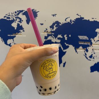 The Teapsy New York - Lavender rose milk tea - Coffee & Tea Near Me - Astoria, New York The Teapsy New York - Lavender rose milk tea - Coffee & Tea Near Me - Astoria, New York