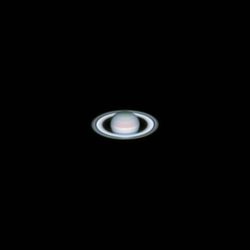 Frosty Drew Observatory and Science Center - Saturn in the Frosty Drew Observatory telescope. Spring and Summer are Saturn's viewing seasons at Frosty Drew.