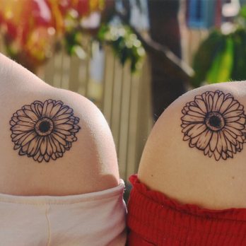 Latin Skulls - Matching Gerberas by Alex! - Tattoo Near Me - Pico Rivera, California Latin Skulls - Matching Gerberas by Alex! - Tattoo Near Me - Pico Rivera, California