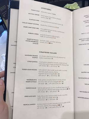 Menu photo 4 Mariposa Coral Gables, FL