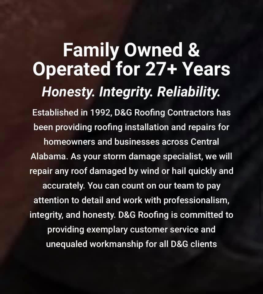 Slide of D & G Roofing Contractors