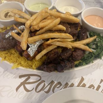 Rosenheim Restaurant - Stopped by for lunch and ordered the mixed grill, along with the fattoush salad. 10/10!! - Cafes Near Me - Tampa, Florida