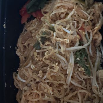Basil Thai Cuisine - Chicken Pad Thai - Thai Near Me - Columbia, South Carolina