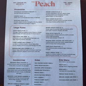 The Peach - Breakfast & Brunch Near Me - Oakland, California