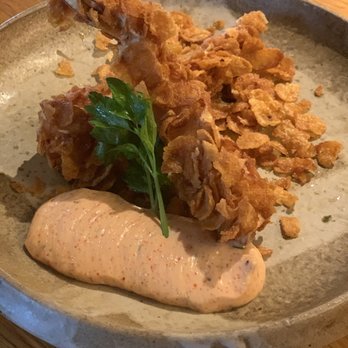 Tei Tei Robata Bar - Cornflake shrimp - Japanese Near Me - Dallas, Texas