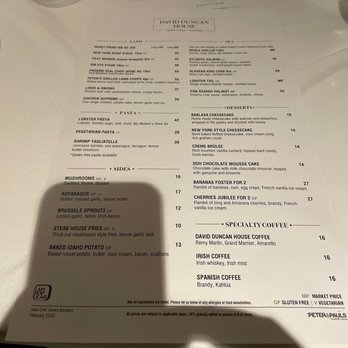 The David Duncan House - Menu - Canadian (New) Near Me - North York, Ontario The David Duncan House - Menu - Canadian (New) Near Me - North York, Ontario