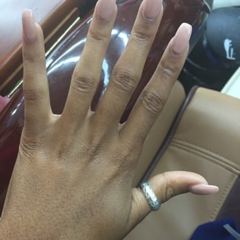 Royal Diamond Nail - $20 full set. Extra $5 for shape. Total $25 - Nail Salons Near Me - Bronx, New York