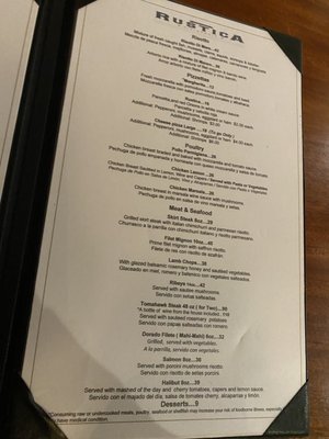 Menu photo 3 Rustica Ristorante San Juan, PR Menu photo 3 Rustica Ristorante San Juan, PR