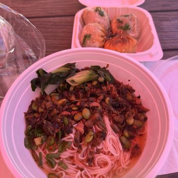 Spring Shanghai Pan-Fried Buns - Veggie pork noodles soup - Shanghainese Near Me - Boston, Massachusetts Spring Shanghai Pan-Fried Buns - Veggie pork noodles soup - Shanghainese Near Me - Boston, Massachusetts