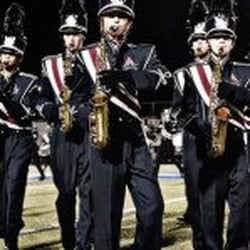 Alpharetta High School - Marching Band season! Oh yes and I think there's football on either side of the halftime show ;-)
