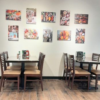 Pita Fresh Express - tables and chairs in a restaurant - Mediterranean Near Me - Brandon, Florida Pita Fresh Express - tables and chairs in a restaurant - Mediterranean Near Me - Brandon, Florida