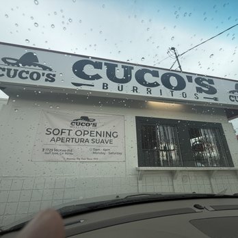 Cucos Burritos - The sign on the side of the building. - Mexican Near Me - San Jose, California Cucos Burritos - The sign on the side of the building. - Mexican Near Me - San Jose, California