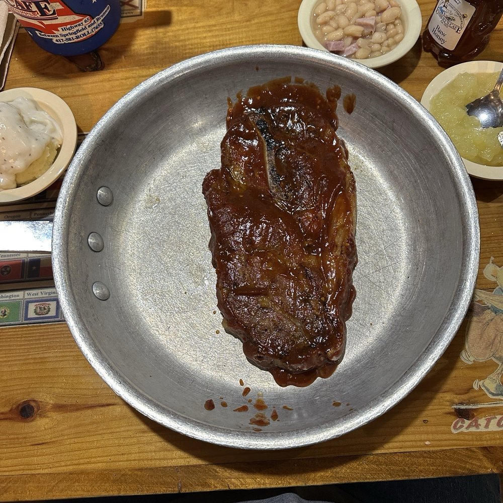 Lamberts Cafe - Pork steak - American Near Me - Sikeston, Missouri Lamberts Cafe - Pork steak - American Near Me - Sikeston, Missouri