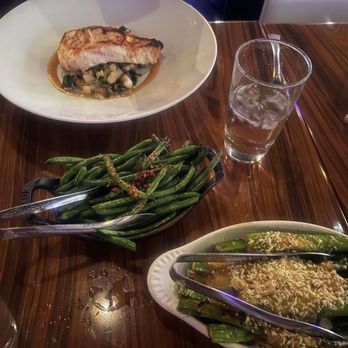 STK Steakhouse - Asparagus Miso Glazed Chilean Sea Bass Green Beans - Steakhouses Near Me - Las Vegas, Nevada STK Steakhouse - Asparagus Miso Glazed Chilean Sea Bass Green Beans - Steakhouses Near Me - Las Vegas, Nevada