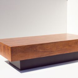 Altech Design & Construction - Custom walnut cube table