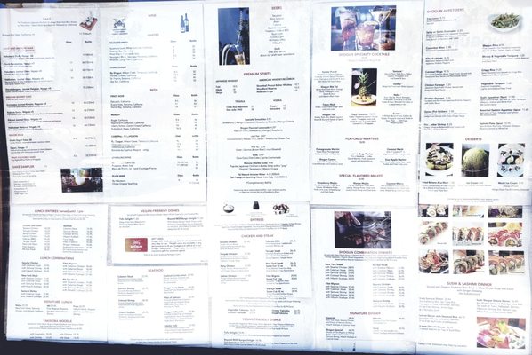 Menu photo 8 Shogun Restaurant Pasadena, CA