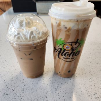 Aloha Waffle Bar - Vanilla Rose Latte - Coffee & Tea Near Me - Jacksonville, Florida