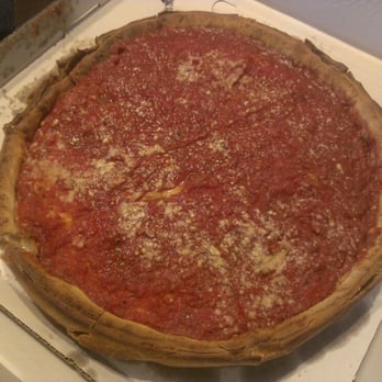 Giordano's - Giordano's Large Special Stuffed Pizza Pie, well-done, cut into 12 pieces - Pizza Near Me - Streamwood, Illinois