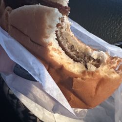 Don's Char-Grill - Liver mush? On a bun (buns are not toasted)