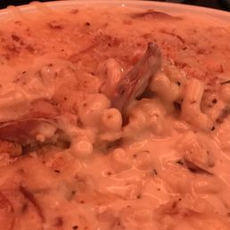 Amazing andouille Mac and cheese. Oh, my GOD! Amazing andouille Mac and cheese. Oh, my GOD!