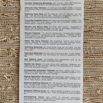 Fresh Face Therapeutics - Descriptions of the available products - Skin Care Near Me - Rio Rancho, New Mexico
