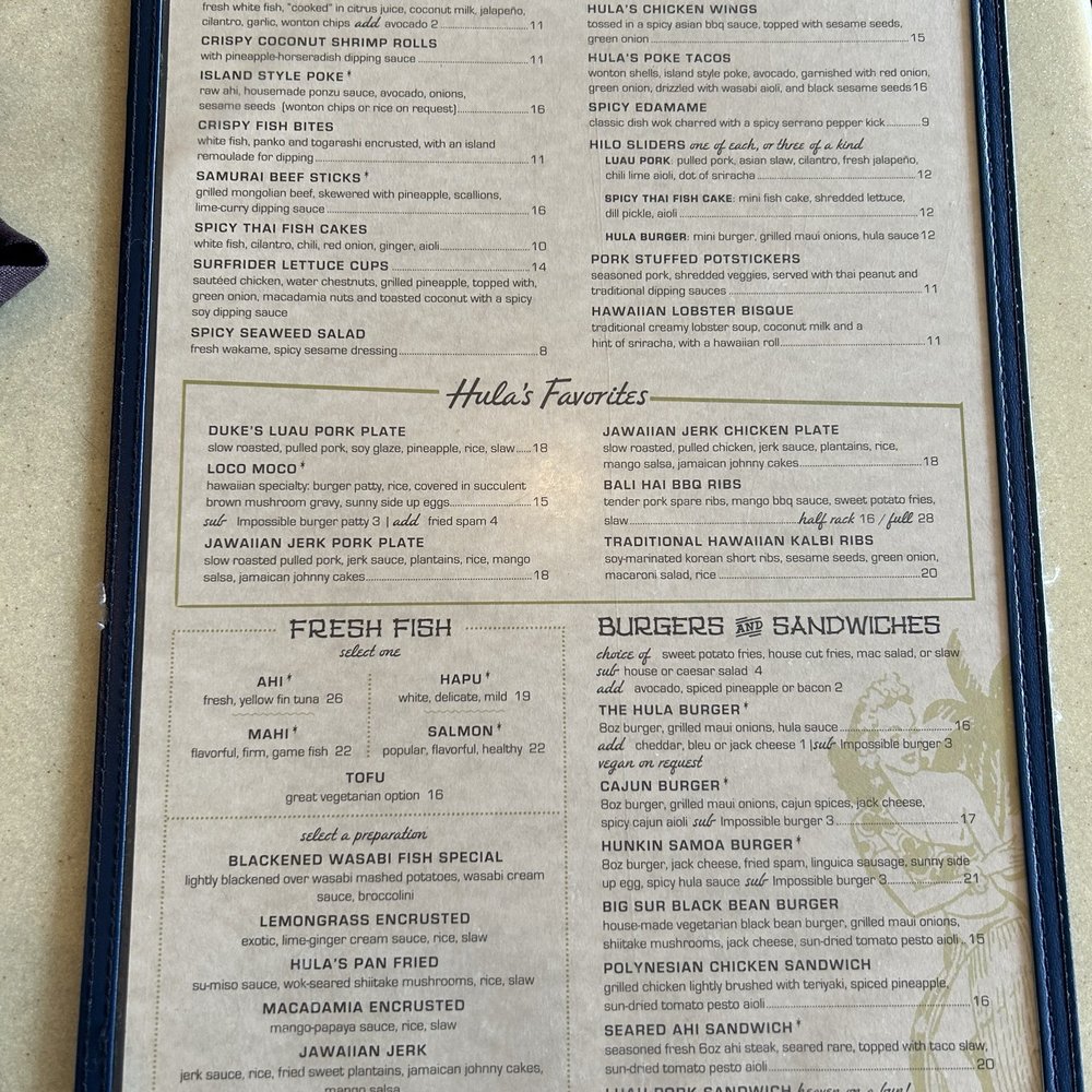 Hula's Modern Tiki - Menu - Hawaiian Near Me - Phoenix, Arizona Hula's Modern Tiki - Menu - Hawaiian Near Me - Phoenix, Arizona