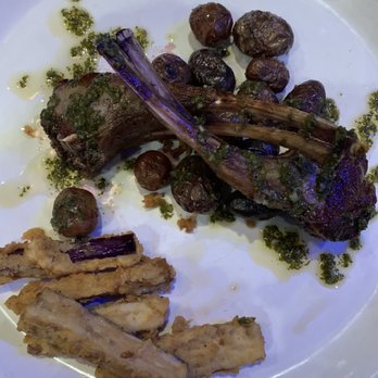 Ocean 302 Bar and Grill - Rack of lamb with fried aubergine - New American Near Me - Melbourne Beach, Florida Ocean 302 Bar and Grill - Rack of lamb with fried aubergine - New American Near Me - Melbourne Beach, Florida