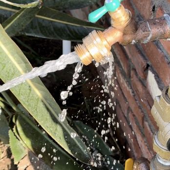 Service Champions - Outdoor faucets that were replaced with repiping. Leaking - Heating & Air Conditioning/HVAC Near Me - Brea, California Service Champions - Outdoor faucets that were replaced with repiping. Leaking - Heating & Air Conditioning/HVAC Near Me - Brea, California