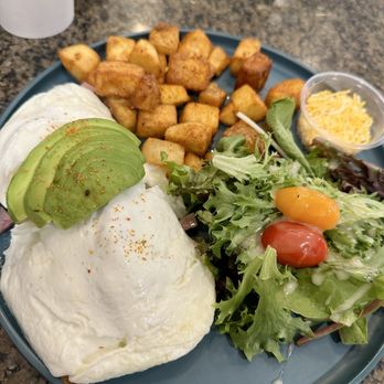 Wara Bistro - Denver omelette subbed with egg whites and I requested cheese on the side - Breakfast & Brunch Near Me - Irvine, California Wara Bistro - Denver omelette subbed with egg whites and I requested cheese on the side - Breakfast & Brunch Near Me - Irvine, California