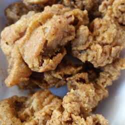Newt's Fried Chicken - Tender and flavorful chicken gizzards!!!