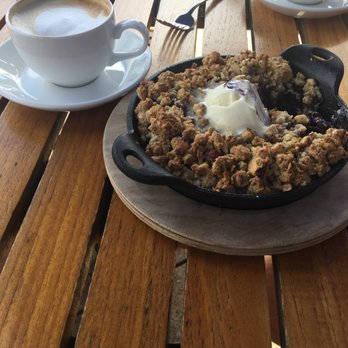King Estate Winery - Blueberry cobbler and cappuccino - Wineries Near Me - Eugene, Oregon King Estate Winery - Blueberry cobbler and cappuccino - Wineries Near Me - Eugene, Oregon
