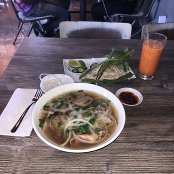 Pho 101 - I kid you not this is the best pho I've ever eaten in my life. I paid extra for the FRESH wide noodles and vinegar onions. - Vietnamese Near Me - Westminster, California Pho 101 - I kid you not this is the best pho I've ever eaten in my life. I paid extra for the FRESH wide noodles and vinegar onions. - Vietnamese Near Me - Westminster, California