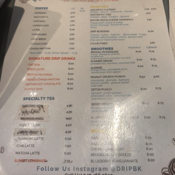 Drip Beverage Lounge - Coffee & Tea Near Me - Brooklyn, New York