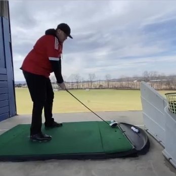 Sittler Golf - This is the second floor of the covered hitting bay area. Toptracer screen is right behind the camera here. - Golf Equipment Near Me - Sinking Spring, Pennsylvania
