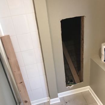 B&J Lawn Care - Bathroom Wall Repair - Painters Near Me