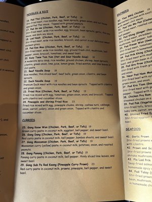Menu photo 2 Bangkok Thai Spokane, WA