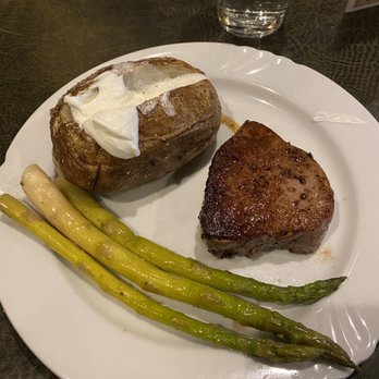 Gorats Steak House - Filet was a 10/10, the potatoes were undercooked - Steakhouses Near Me - Omaha, Nebraska