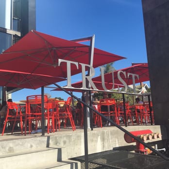 Trust - The outside patio is so awesome! - New American Near Me - San Diego, California